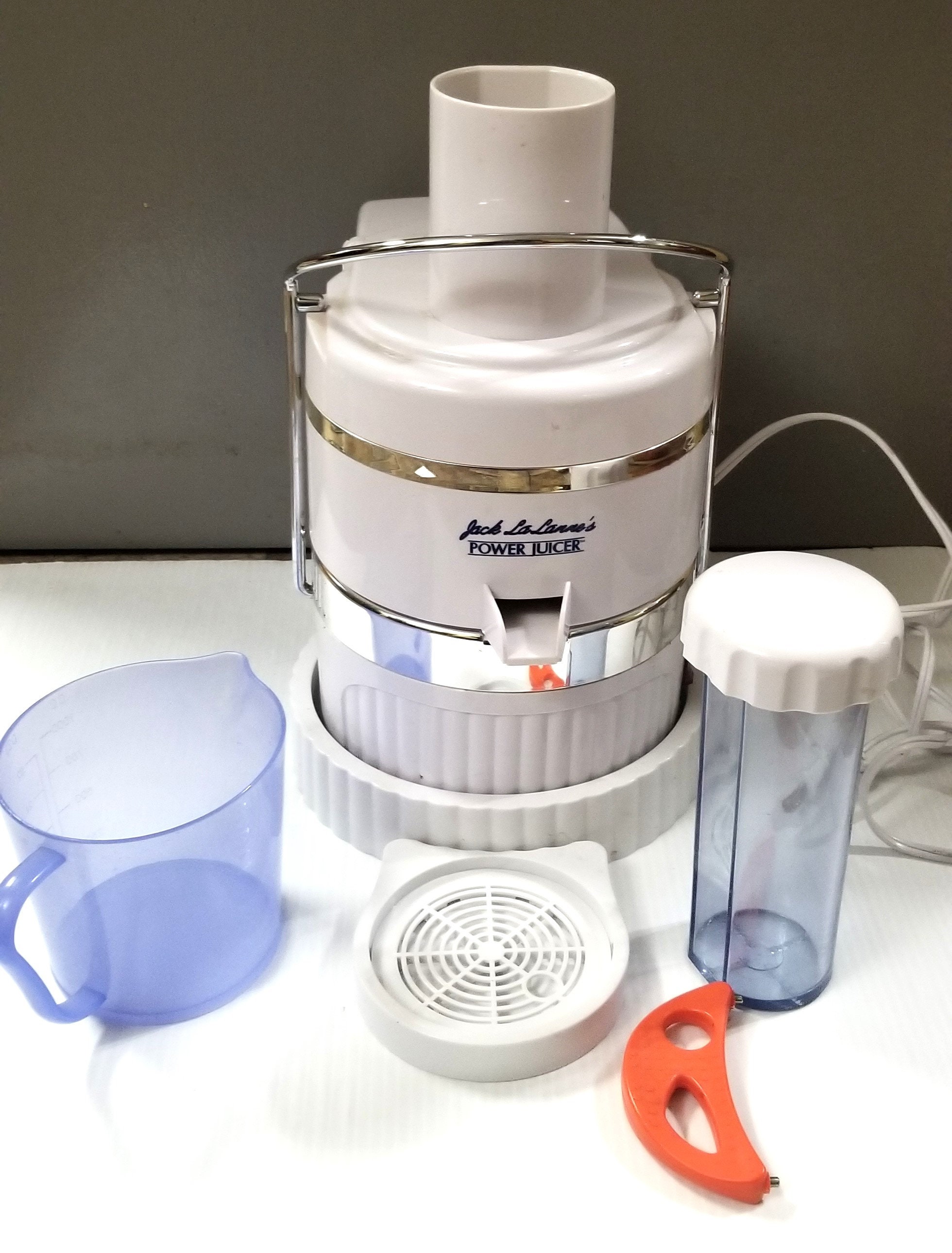 Vintage Electric Jack La Lanne Power Juicer With Accessories Barely Used Etsy