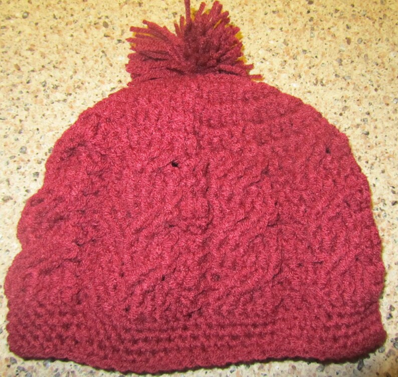 Hat Adult crocheted cap