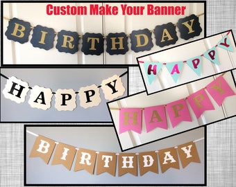make your own banner etsy