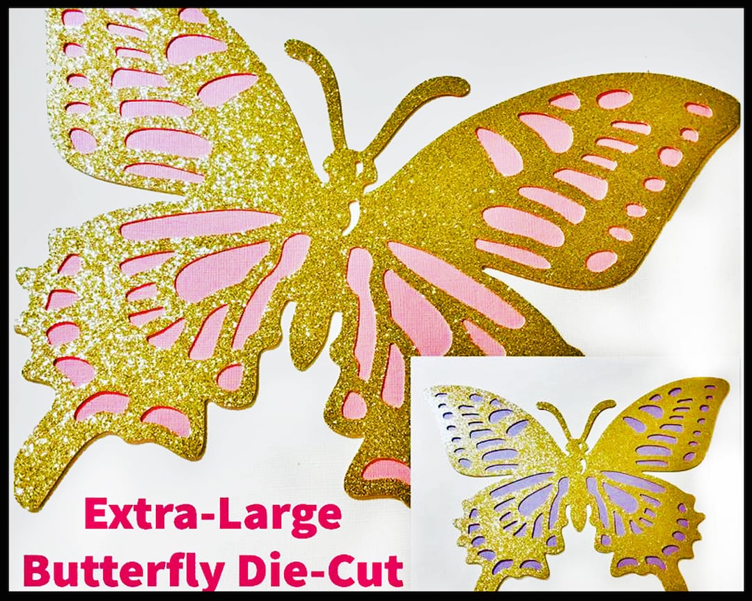 Butterfly Diecut Butterfly Cut Out Butterfly Party Supply Etsy
