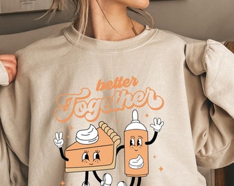 Pumpkin Pie Sweatshirt, Thanksgiving Sweatshirt, Funny Holiday Shirt, Thanksgiving Pie Sweatshirt, Fall Sweatshirt, Thanksgiving Gifts