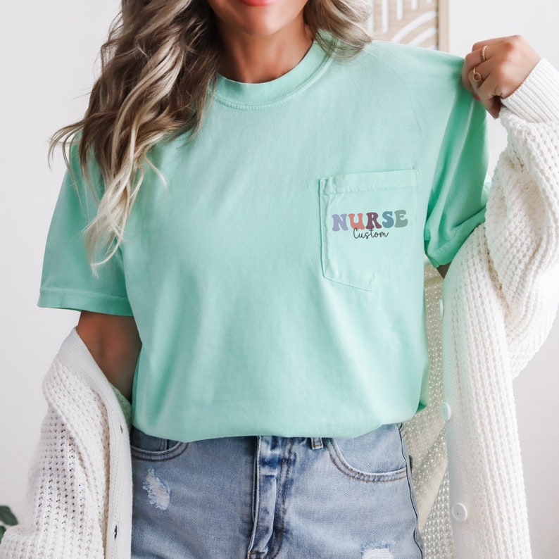 I'm In My Nurse Era, Register Nurse Shirt, Nurse Personalized Shirt, Custom Nurse Shirt, Nurse Name Shirt, Graduation Gift Nursing School image 5