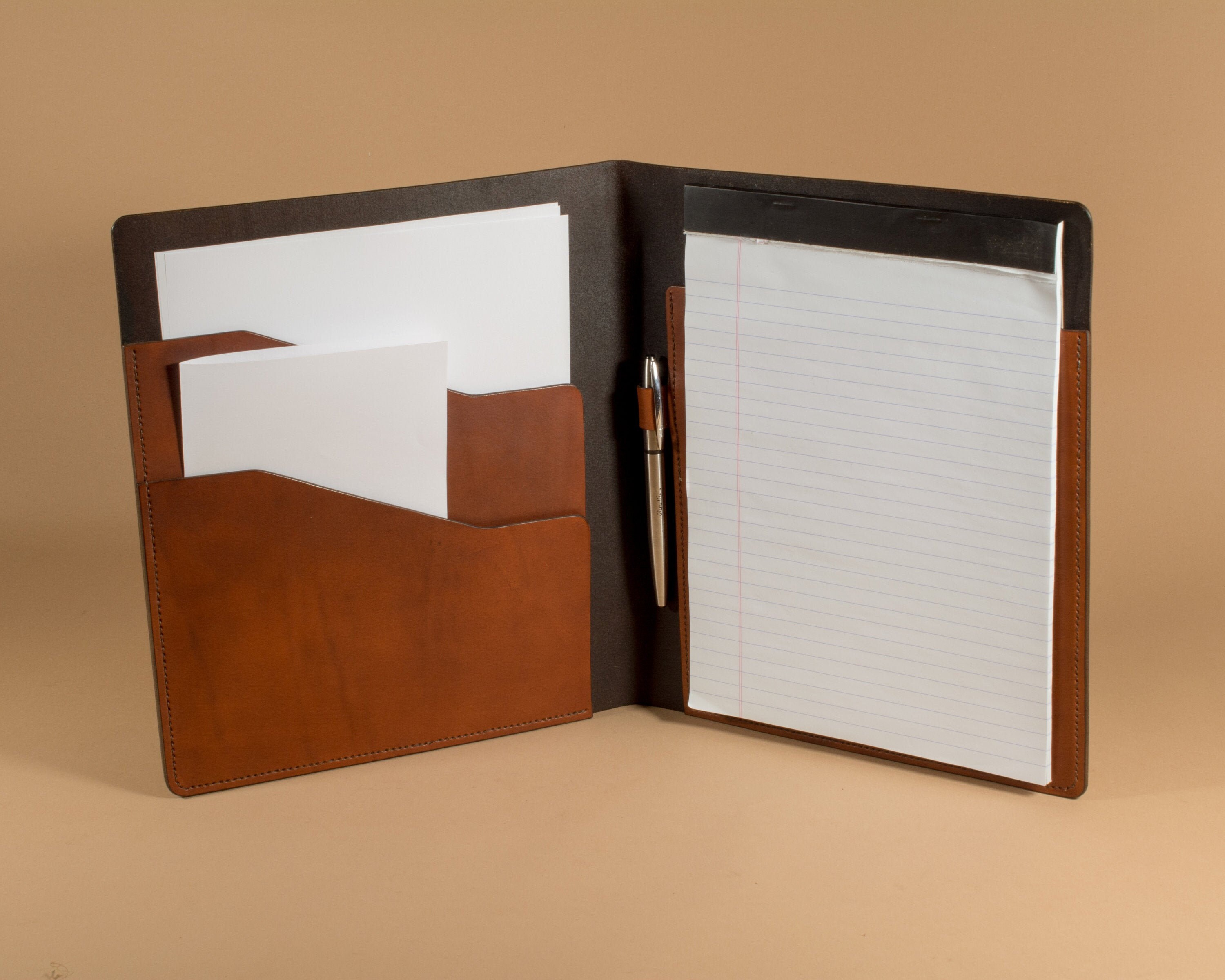 Leather Legal Pad Portfolio Letter Sized Legal Pad Folder Legal Pad