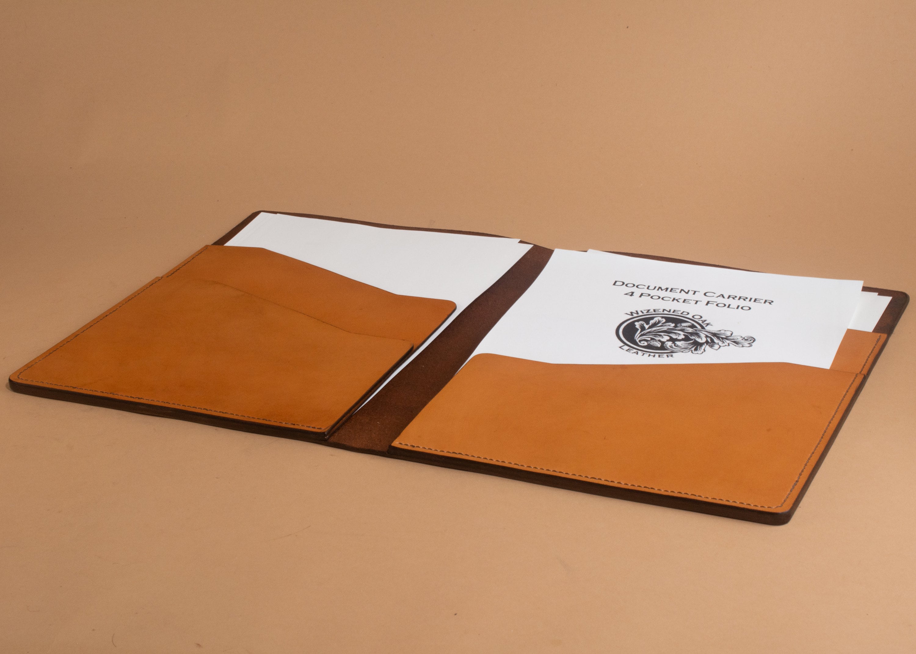 Leather Presentation Folder