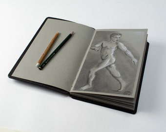 Gray Paper Sketchbook - 80 lb - 400 Series