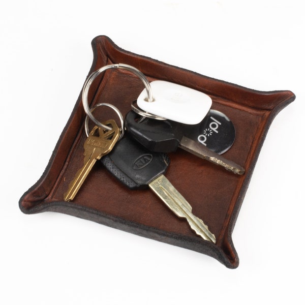 Key Tray - Full Grain Leather