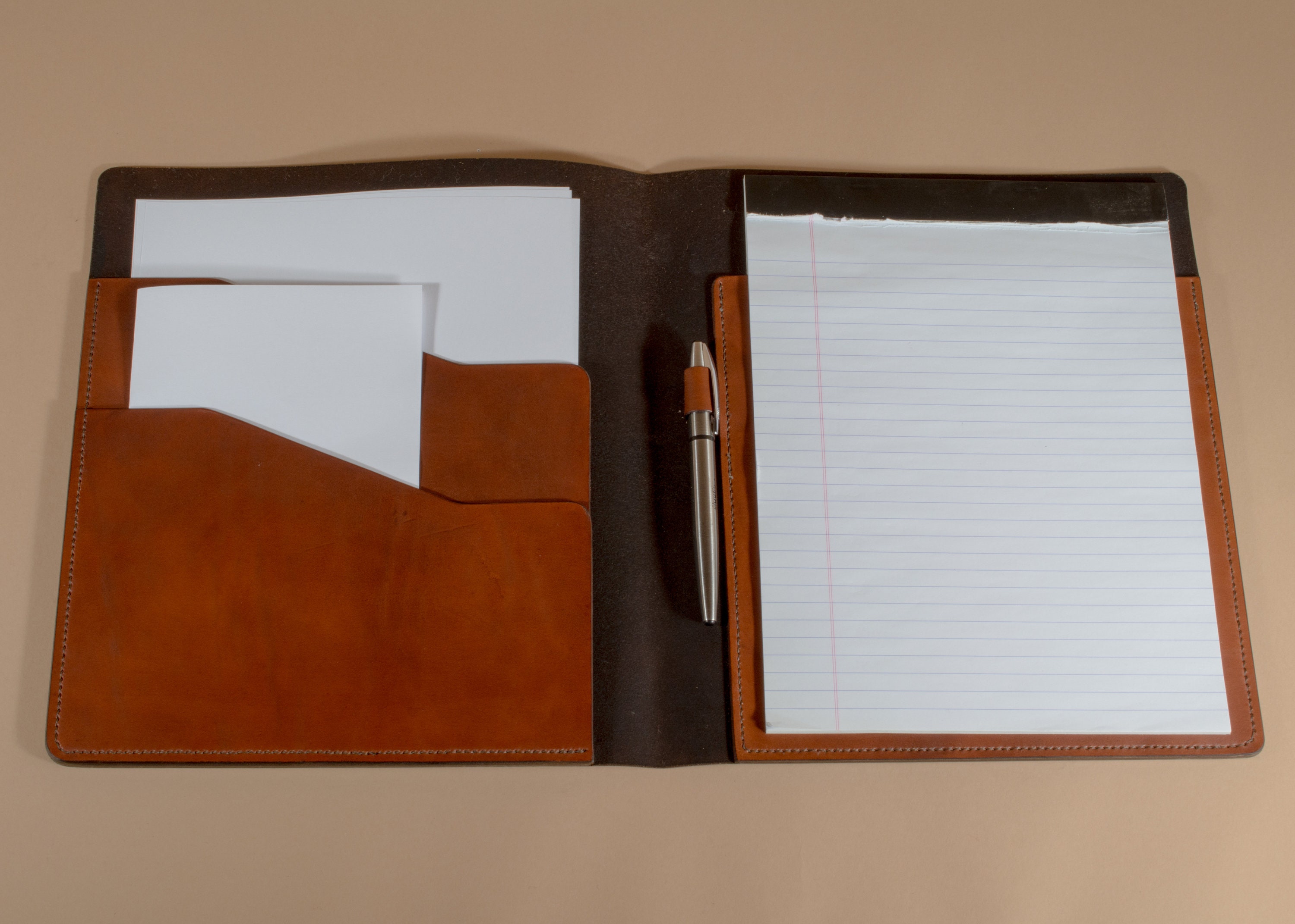 Leather Legal Pad Portfolio Letter Sized Legal Pad Folder Legal Pad Folio