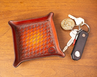 Sleutellade van 4 x 4 met keltisch geweven patroon