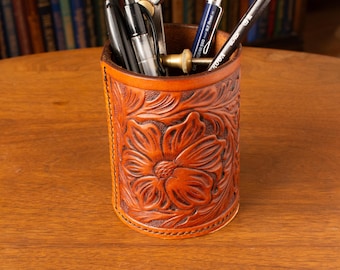 Potloodbeker - westerse bloementooling
