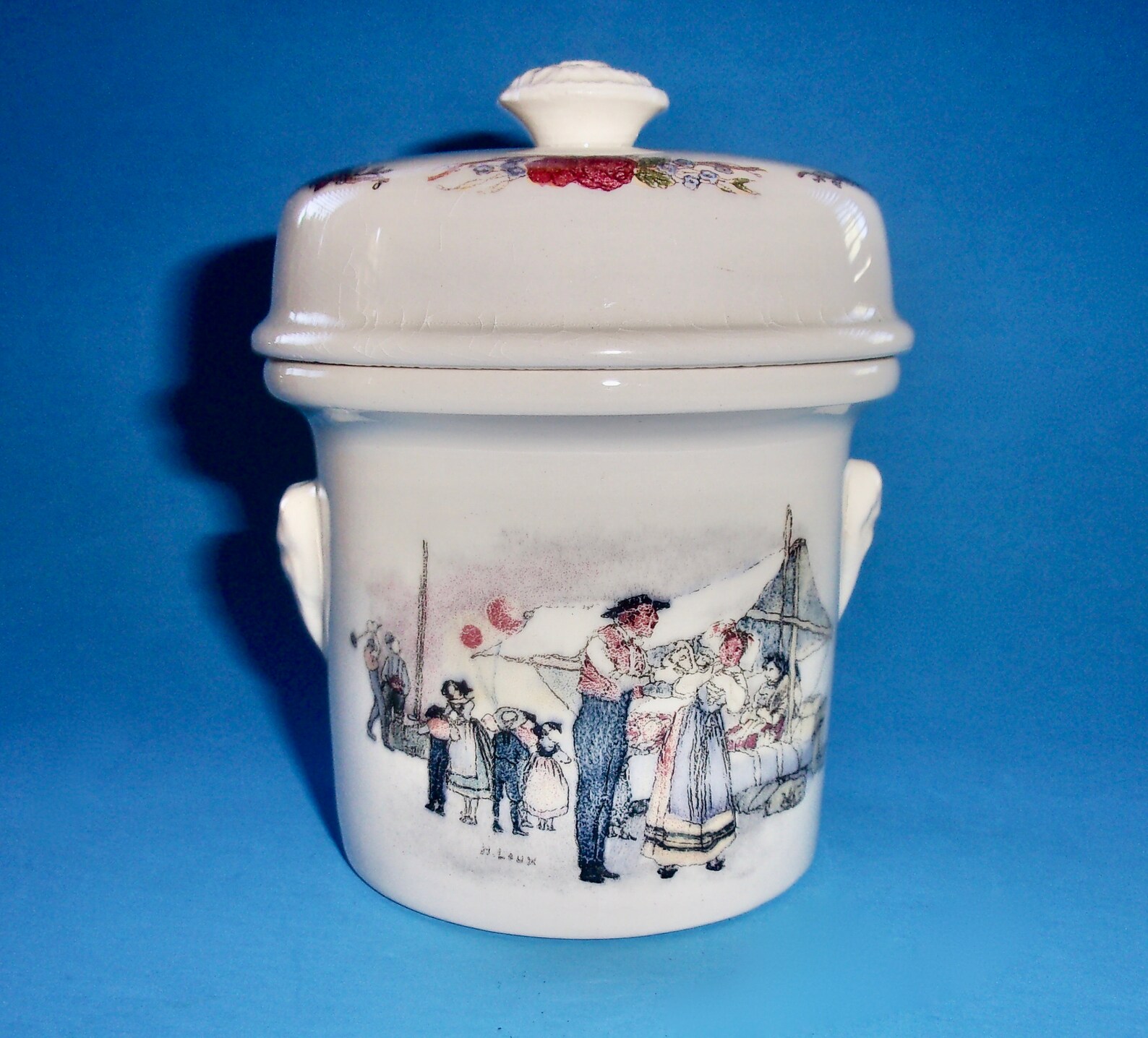 ANTIQUE FRENCH CROCK Terrine Brevetee Simplex France Modele Etsy