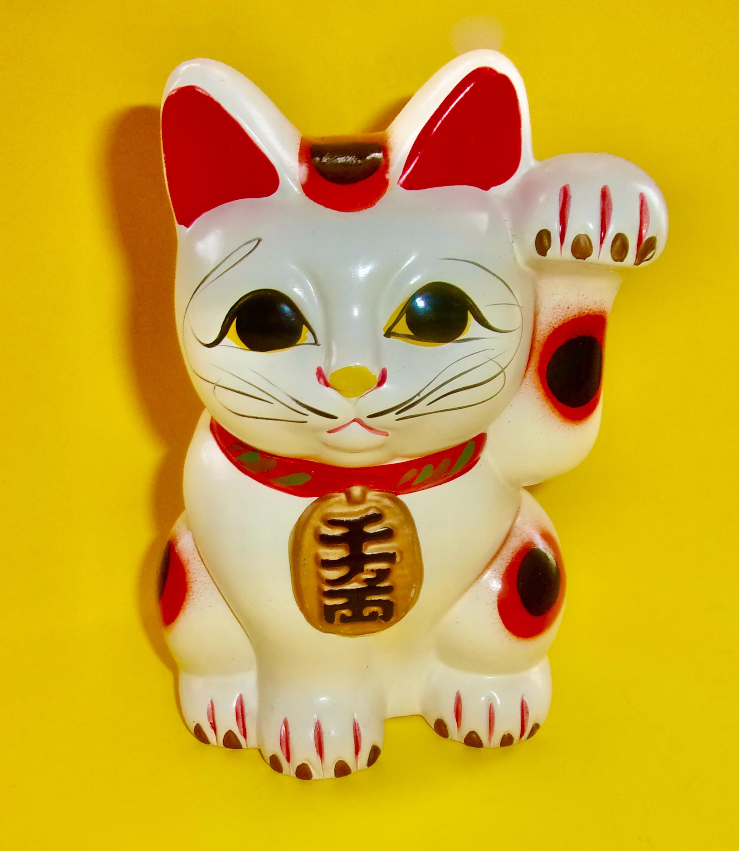 Lucky Cat Piggy Bank - Etsy