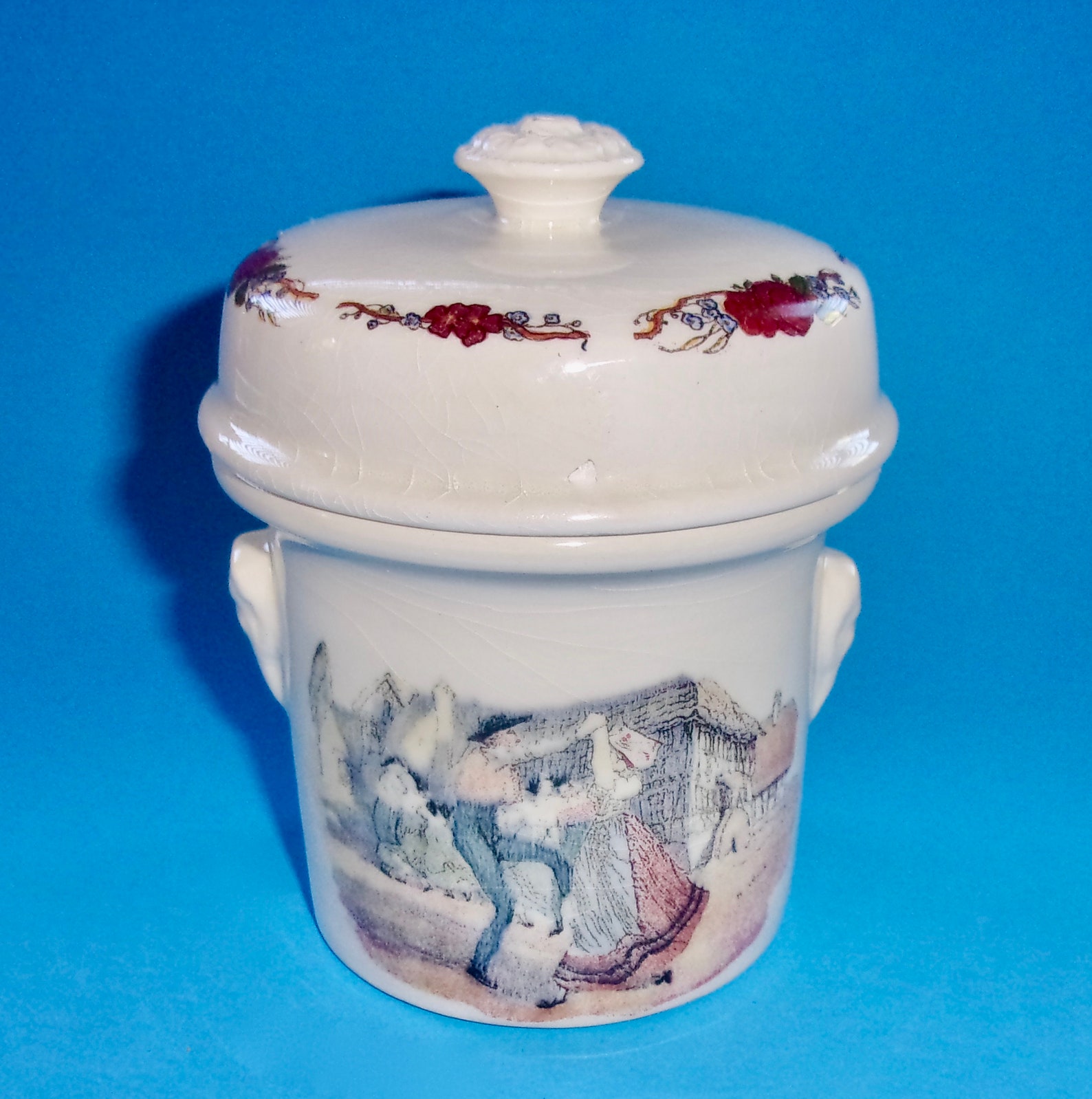 ANTIQUE FRENCH CROCK Terrine Brevetee Simplex France Modele Etsy