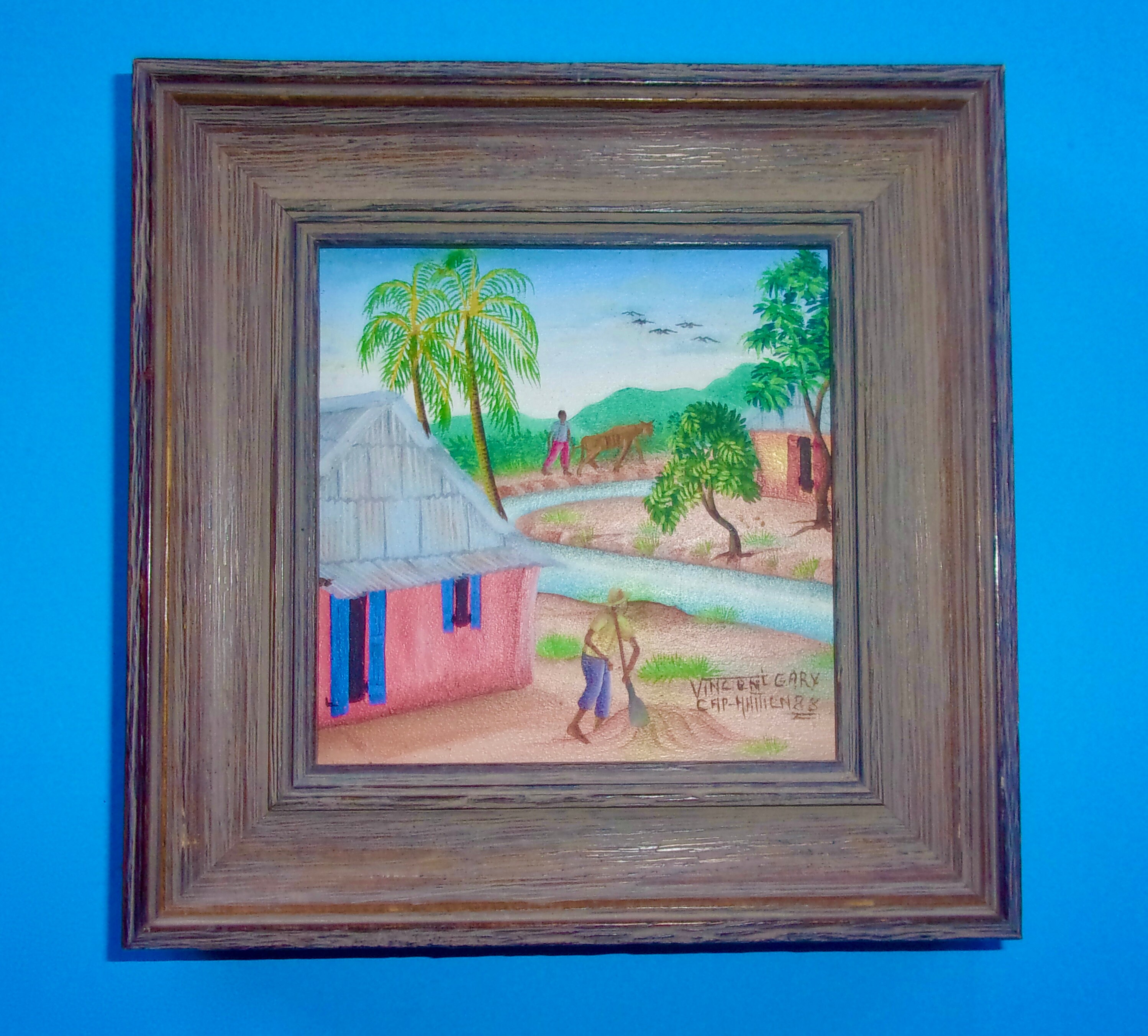 Signed Haitian Art - Etsy