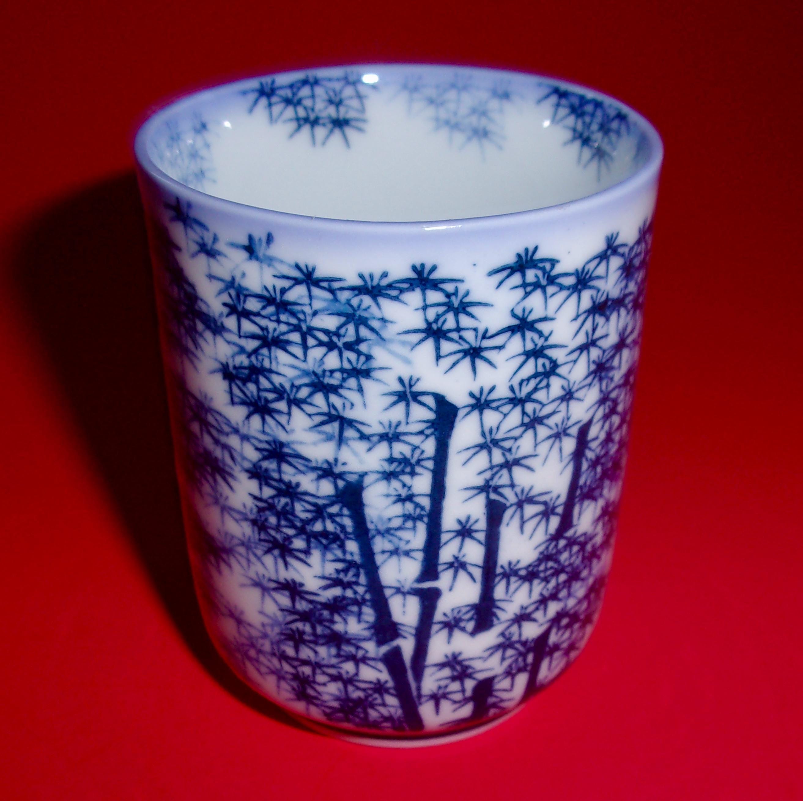 Blue Japanese Teacup - Etsy