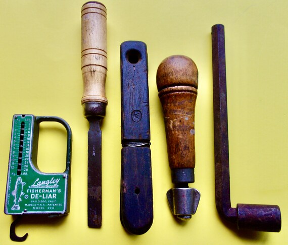 Outil De Pêche à La Mouche Vintage Allan Top Gauge – Fabriqué Aux USA Par H.W. Long Island NY