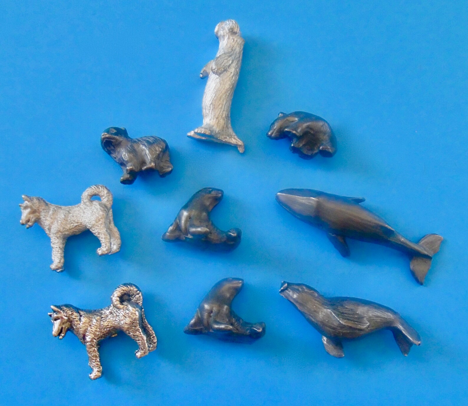 ASSORTED PEWTER FIGURINES Miniature Lot of 9 2 Bonus Etsy