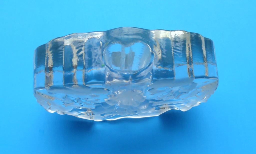 西ドイツ時代のアーティスト・グラス Vera Walther : キャンドル立て 西ドイツ時代のアーティスト・グラス Vera Walther : オブジェ