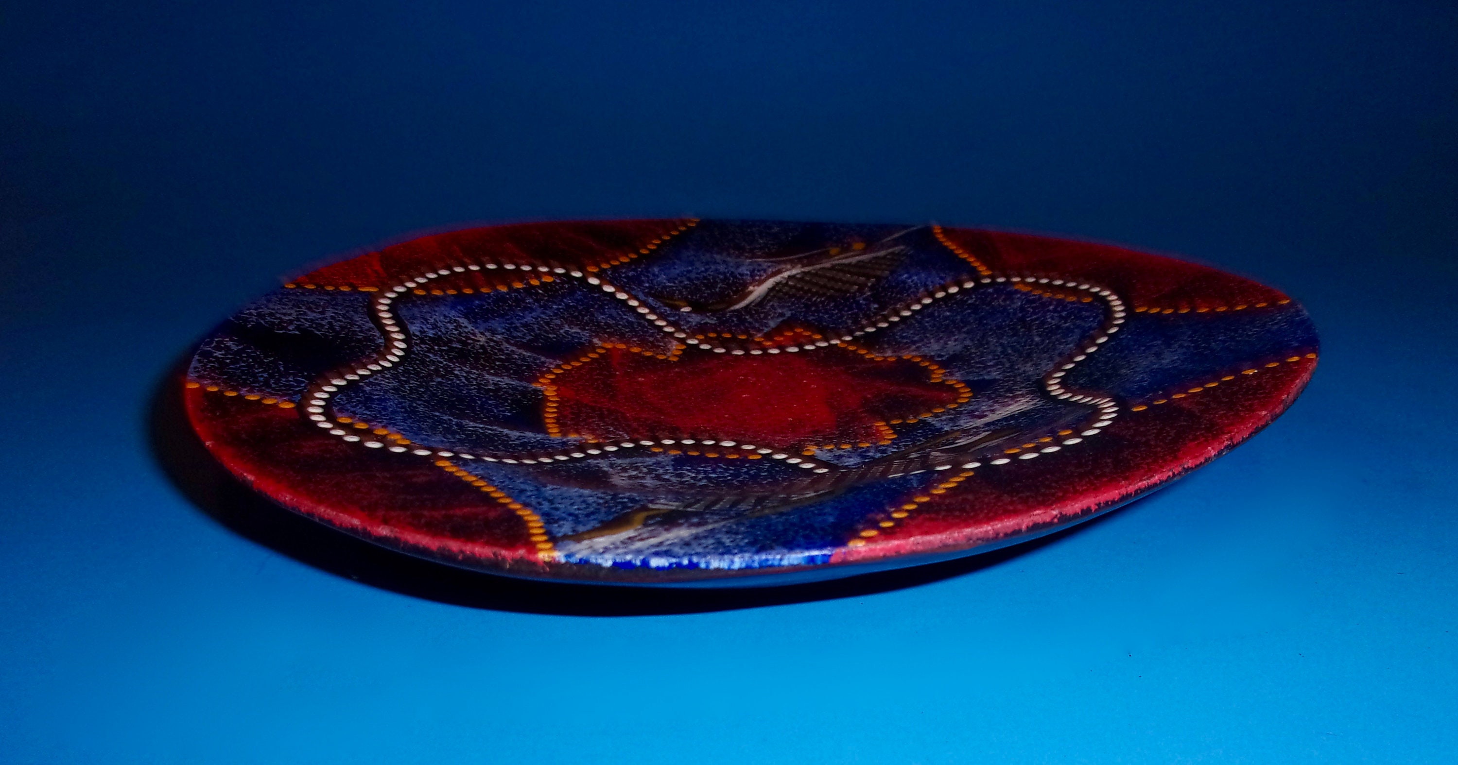 YORTAYORTA TRIBE Plate Wood David Roo Dryden Indigenous Art Etsy