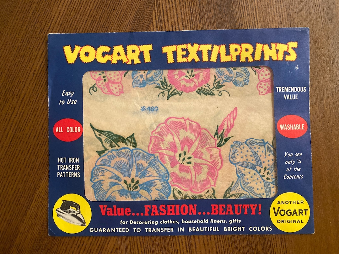 Iron Transfer Patterns Vintage Iron Transfer Patterns - Etsy