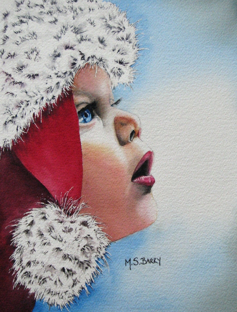 Watercolor Print From an Original Painting dear Etsy