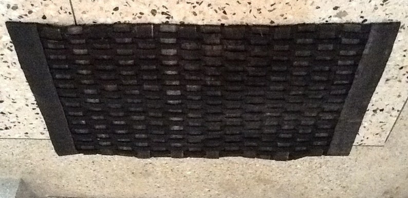 Doormat Made From Recycled Bicycle Tyres A Whole New Meaning Etsy
