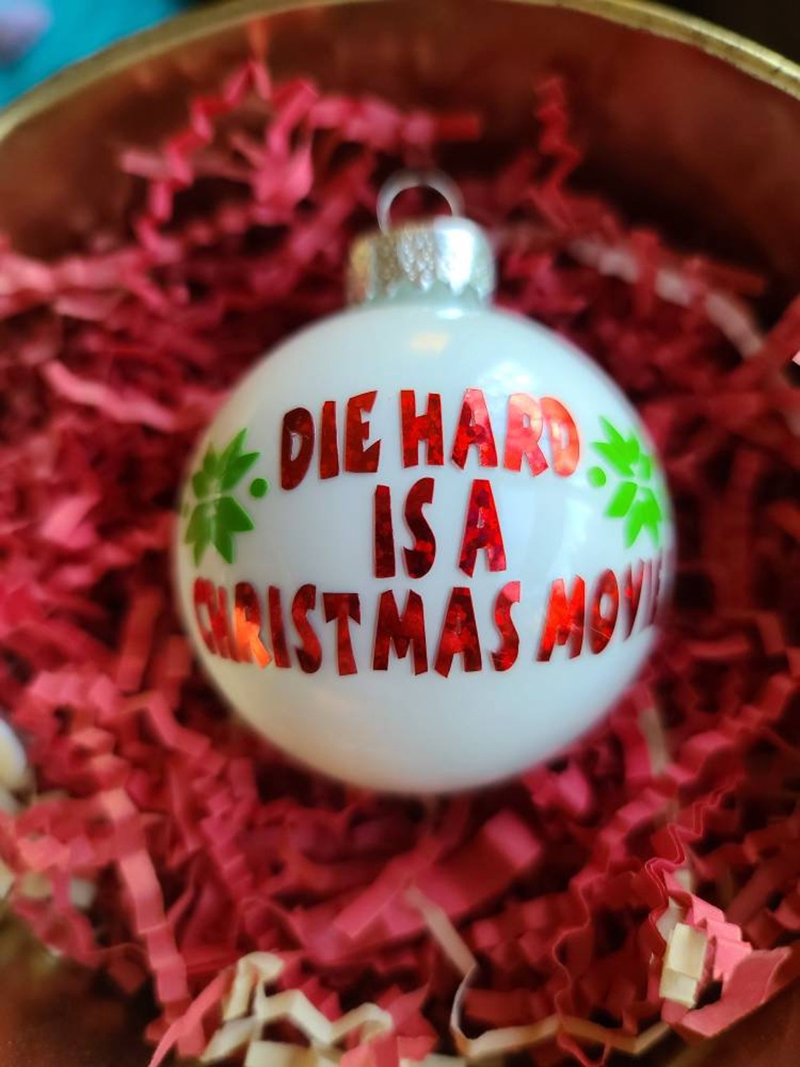 Die Hard Christmas Ornaments 