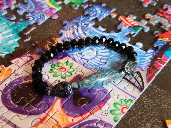 fossil turquoise bracelet