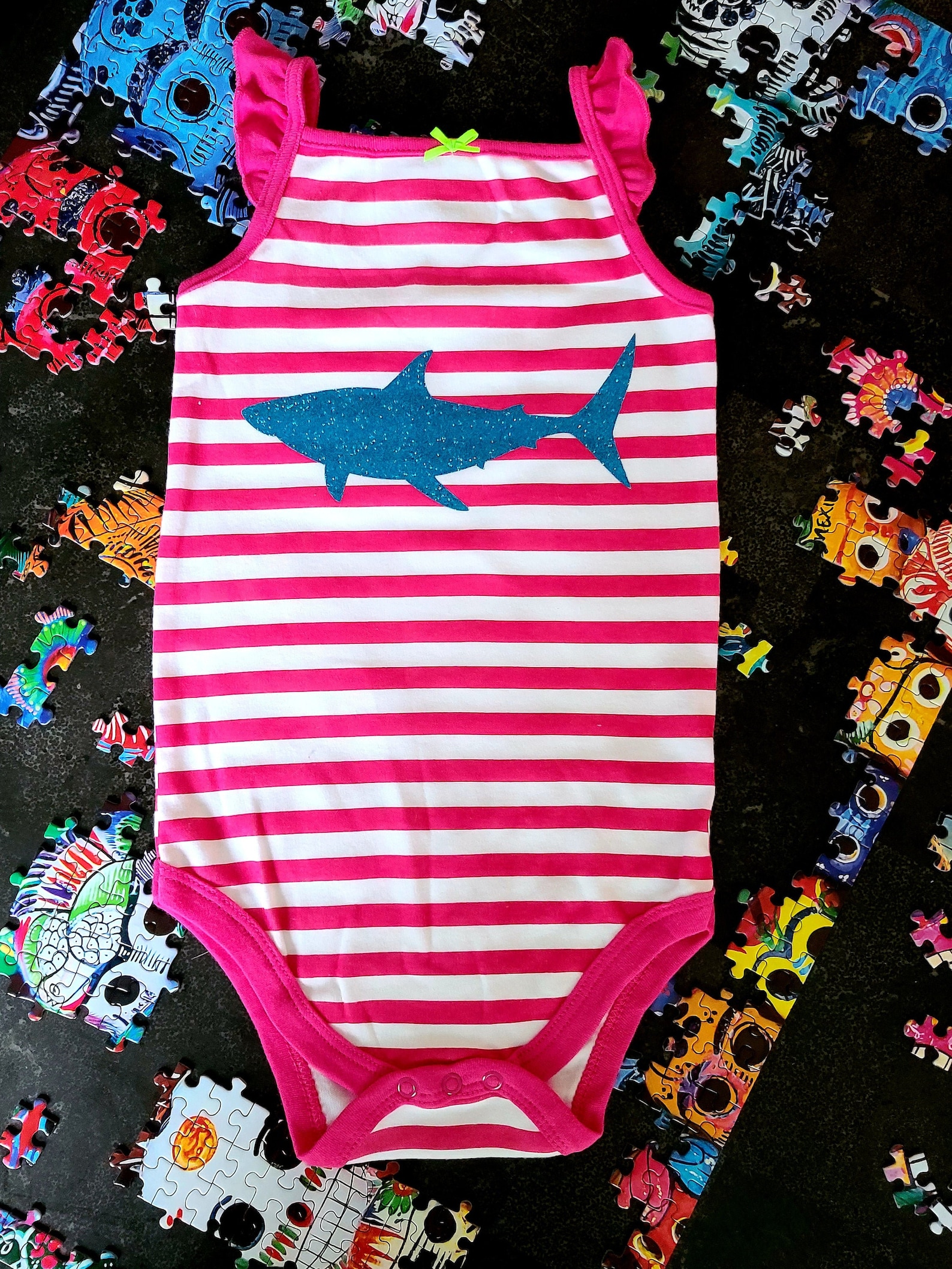 Baby Shark Onesie, Shark Themed Clothes, Sharks for Girls, Summer