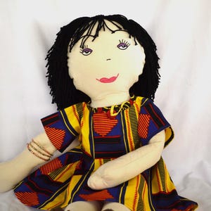 33 Inch X 32 Cloth Doll Made in Las Vegas Nevada