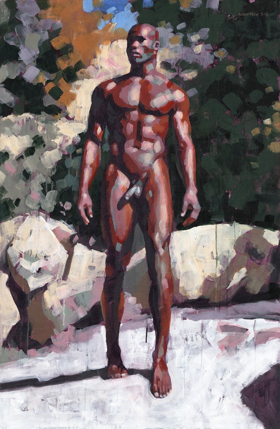 African American Male Nude Art