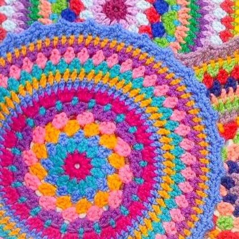 Crochet Cushion Cover PATTERN PDF DIY Round cushion cover by Etsy