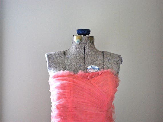 Crinoline Rose Strapless Dress