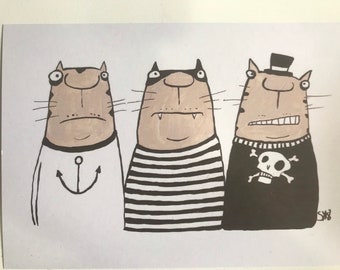 Lustige Postkarten Etsy