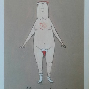 4x minimalisme. Père Noël, voeux de Noël