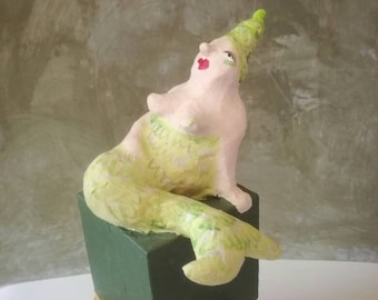 Little Mermaid, Mermaid, paper mache