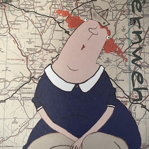 Coffret de cartes postales Wanderlust, 4 cartes, cartes postales