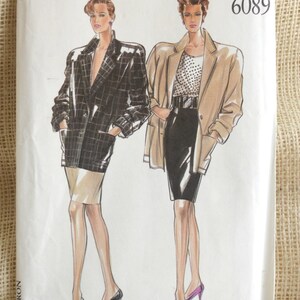 Uncut  New Look 6089 pattern // Vintage Jacket &  Skirt Pattern