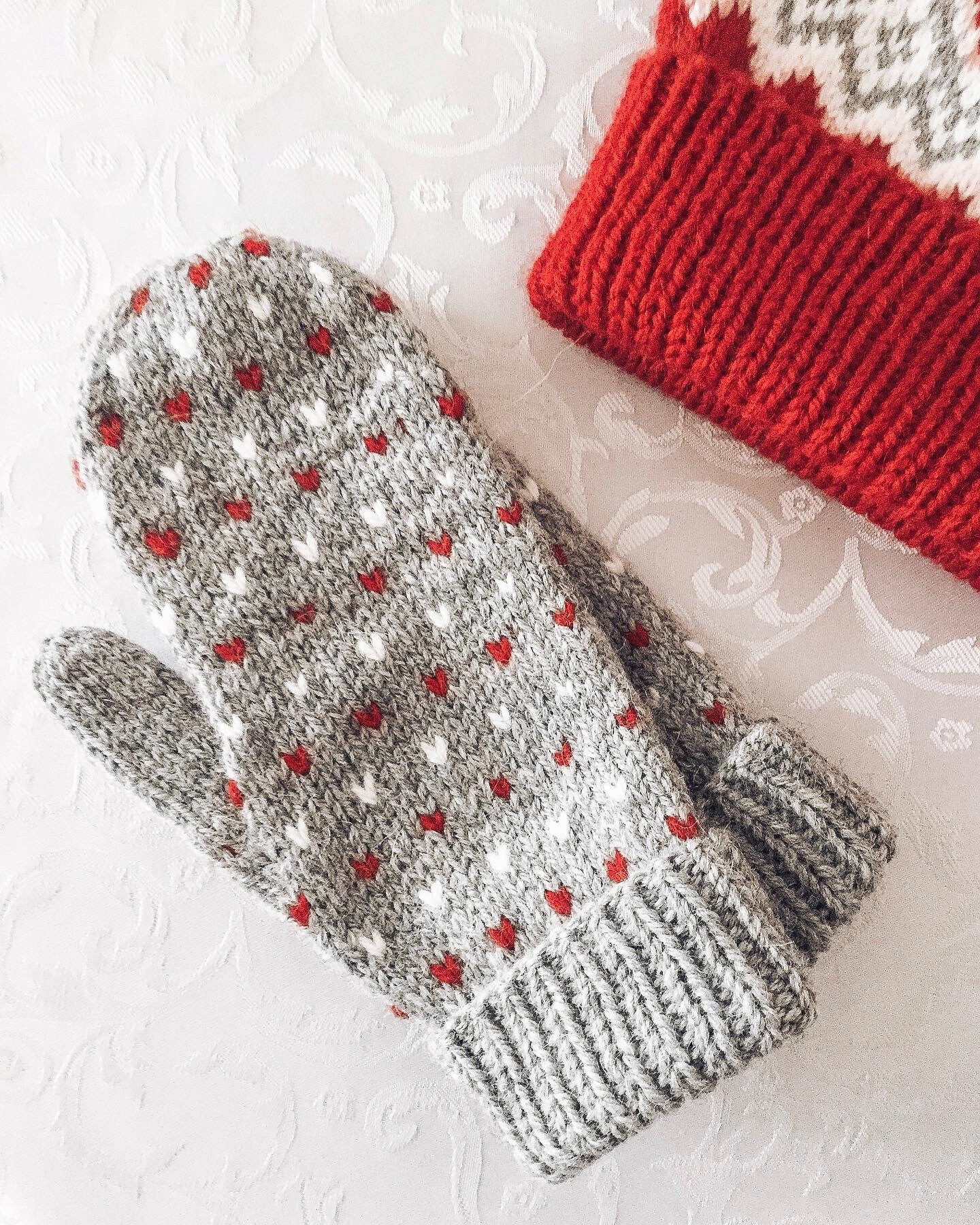 KNITTING PATTERN mittens my love Women men baby adult Etsy