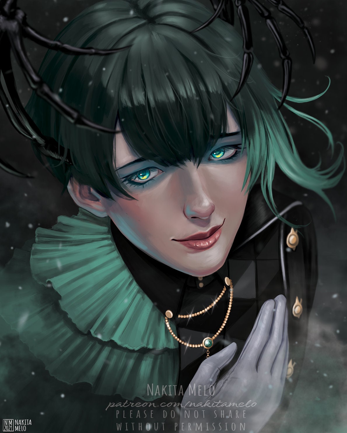 Barbatos Obey Me Shall We Date Otome Anime Painting - Etsy Barbatos Obey Me Shall We Date Otome Anime Painting - Etsy