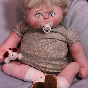CLOTH Handmade Baby Doll Rag Doll Decor Poupée Puppen Bambola Muñecas Baby  Soft Sculpture Cabbage Patch Reborn Baby Patty 25''