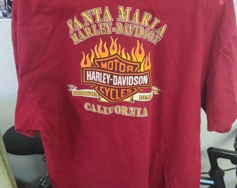 T-shirt de moto vintage Harley Davidson « Live to Ride, Ride to Live » aigle Orlando, Floride - France