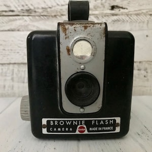 Kodak Brownie Flash camera - vintage camera, Brownie Target camera, vintage Kodak Brownie, collectable