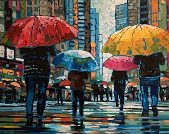 Raindrops Keep Fallin' on my Head (Fine Art Print)