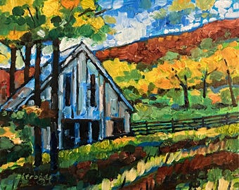 Old Grey Barn (Fine Art Print)