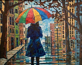 Singin' in the Rain (Painting)