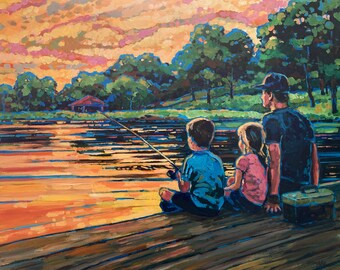 Sunset Ripples (Fine Art Print)