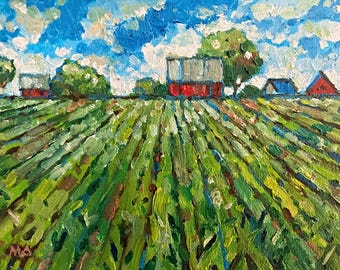 Green Fields (Fine Art Print)
