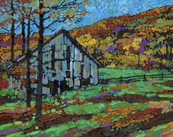 Fulton Road Barn (Print)