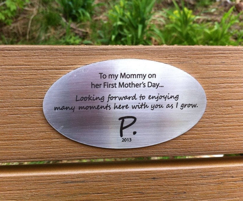 Outdoor Plaque Stainless Steel Plaque Memorial Plaque. Etsy
