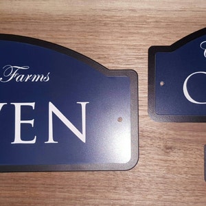 Horse Stall Name Plate The Standard XL